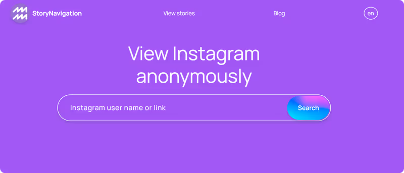 Usa app di terze parti per guardare Instagram senza account: StoryNavigation