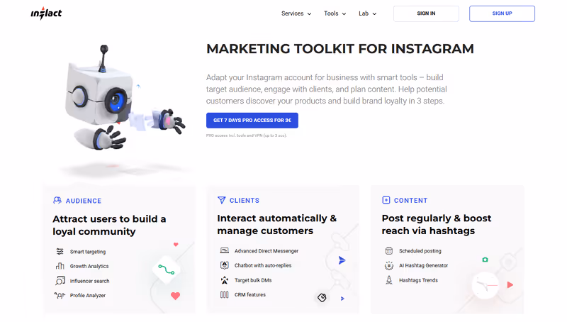 Inflact – by Private Instagram Viewer Free