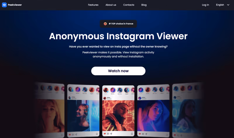 Peekviewer Visualizzatore privato di Instagram